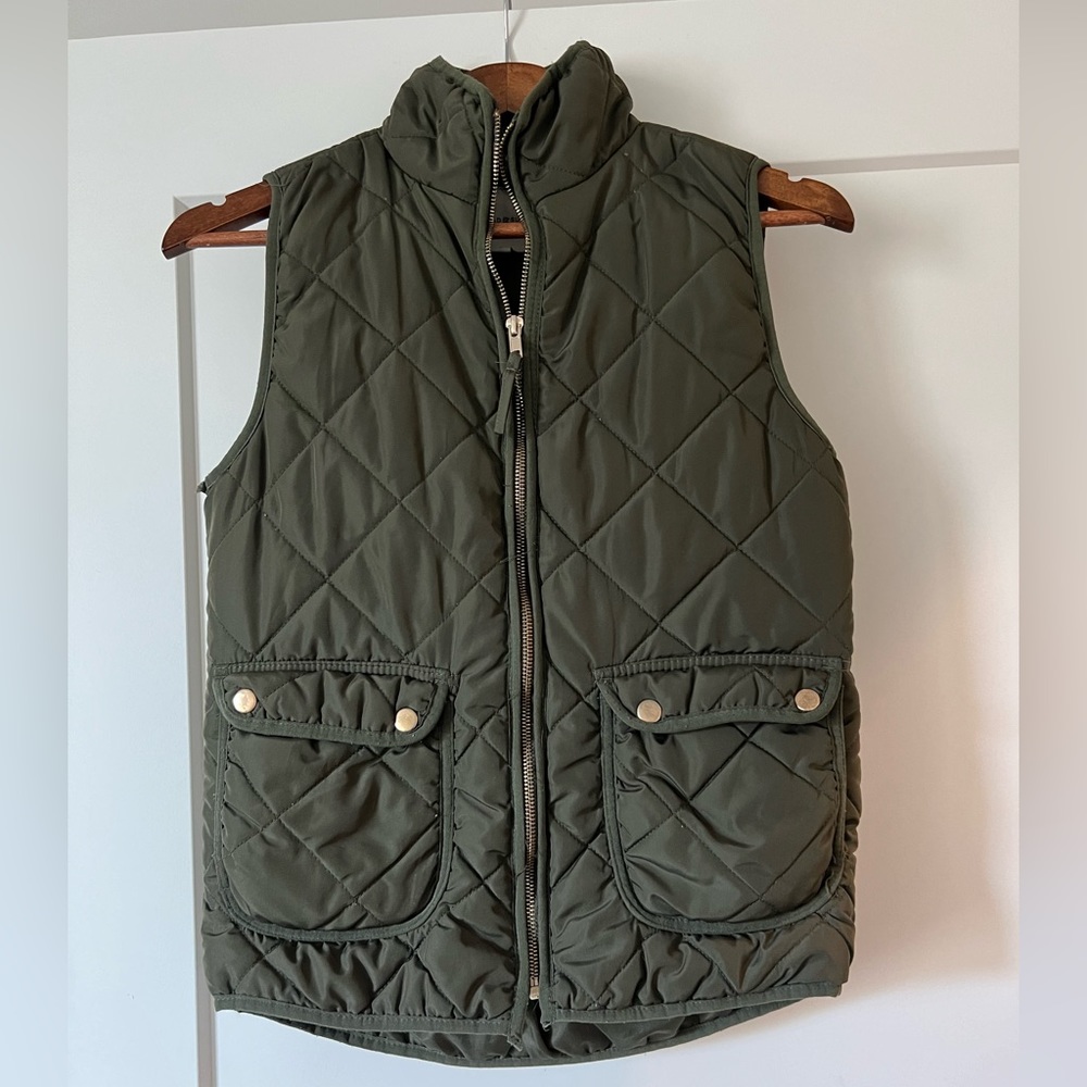 Quilted Puffer Vest (Size S)